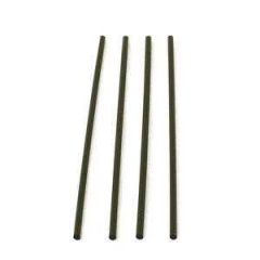 SLIM STRAW 8"" BLACK 10/500 S800BK