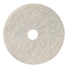 3300 NATURAL BLEND FLOOR PAD 20"" WHITE 5/CS