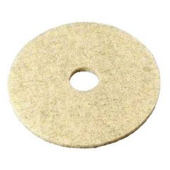 3500 NATURAL BLEND FLOOR PAD 17"" TAN 5/CS