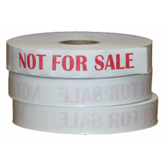NOT FOR SALE TAPE 1x500 40# RED PRINT30/CS