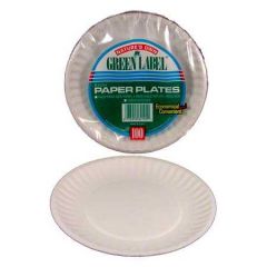 PAPER PLATE 9"" 10/100