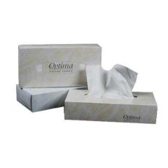 OPTIMA FACIAL TISSUE FLAT BOX 9X8 30/100
