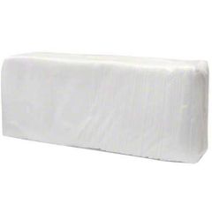 OPTIMA DINNER NAPKIN 1PLY 15x17 WHITE 12/250