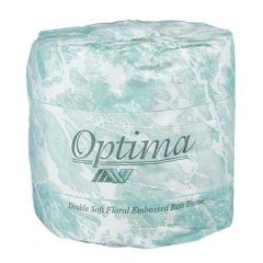 OPTIMA BATH TISSUE 2PLY 4.3x3.5 80/500