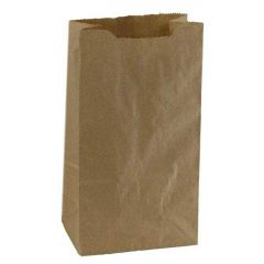 #2 PAPER BAG 30LB 4x2.5x8 KRAFT 1,000/PK 4050