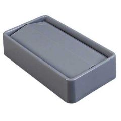 TRIMLINE CONTAINER LID 23 GALLON GRAY 4/CS