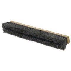 HORSEHAIR PUSH BROOM WIRE CENTER 24"" 12/CS