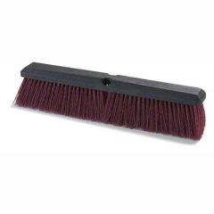 POLY BRISTLE HEAVY SWEEP BROOM 24"" 12/CS