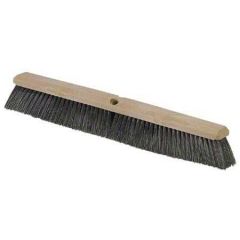 PUSH BROOM PLASTIC BLOCK 24"" FINE MEDIUM SWEEP 12/CS