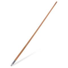 METAL THREADED WOOD HANDLE 60"" 12/CS