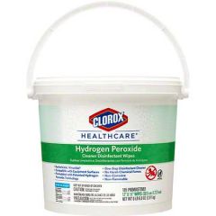 CLOROX HEALTHCARE HYDRO PEROXIDE WIPES 2/185