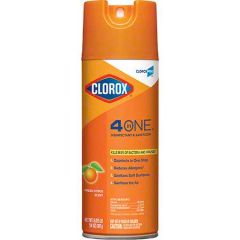 CLOROX 4 IN ONE DISINFECTANT SANITIZER 12/14oz