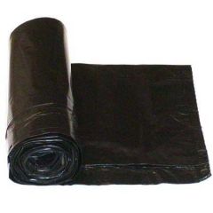 VALUE LINE 45 GALLON EXTRA HEAVY DUTY HIGH DENSITY BLACK 6/25