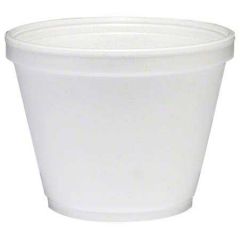 FOAM SQUAT CONTAINER 12oz (20 SERIES LID) 20/25