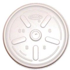 VENTED LID TRANSLUCENT 10/100
