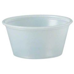 PLASTIC SOUFFLE CUP 2oz TRANSLUCENT 10/250