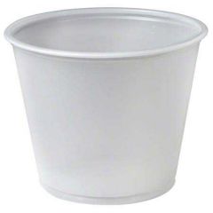 PLASTIC SOUFFLE CUP 5.5oz TRANSLUCENT 10/250