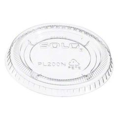 PLASTIC SOUFFLE LID (1.5, 2oz) CLEAR 20/125