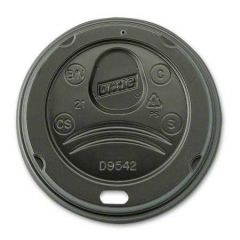 TRAVEL LID (12,16,20oz) BLACK 10/100