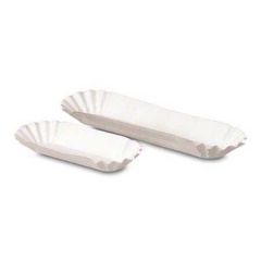 HOT DOG TRAY FLUTED MEDIUM WEIGHT 12/250