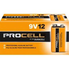 PROCELL 9V BATTERY ALKALINE 12/PK
