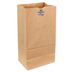 #20 BAG HEAVY DUTY 57LB 8.5x6x16 KRAFT 500/PK