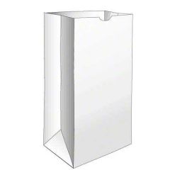 #6 PAPER BAG 35LB 6x4x11 WHITE 500/PK