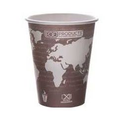HOT CUP CO+OP PAPER 8oz COMPOSTABLE 1000/CS