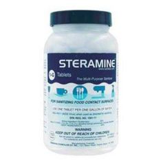 STERAMINE SANITIZING TABLETS 6/150