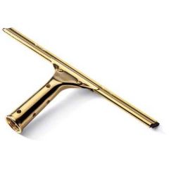BRASS WINDOW SQUEEGEE COMPLETE 18"" 12/CS