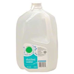 DISTILLED WATER 4/GAL