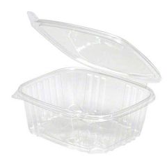 HINGED LID DELI CONTAINER 32oz CLEAR 200/CS