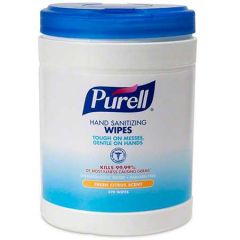 PURELL SANITIZING WIPES POP-UP TUB 6/270