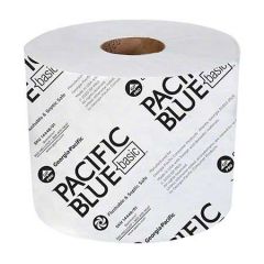 BATH TISSUE 1PLY 4x4 WHITE 48/1500
