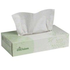ENVISION FACIAL TISSUE FLAT BOX 30/100
