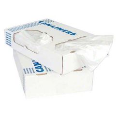 LOW DENSITY 33x39 33 GALLON 1.25MIL CLEAR 150/CS