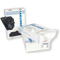 LOW DENSITY 33x39 33 GALLON 1.55MIL CLEAR 200/CS