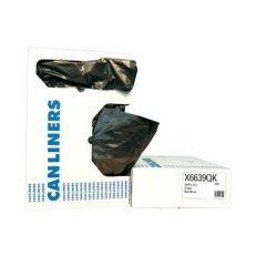 HI DENSITY 40x48 40-45 GALLON 19MIC BLACK 8/25