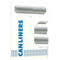 LOW DENSITY 43x48 56 GALLON 2.0MIL CLEAR 100/CS