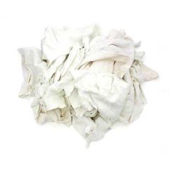 SWEATSHIRT RAGS 25LB WHITE