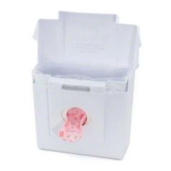 SCENSIBLE COMBO SANITARY NAPKIN DISPENSER WHITE