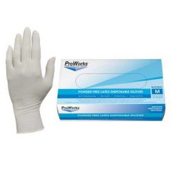 LATEX GLOVE POWDER FREE S 10/100