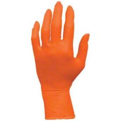 NITRILE GLOVE POWDER FREE 5MIL X LARGE ORANGE 10/100