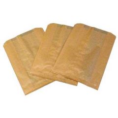 WAXED KRAFT RECEPTACLE LINER 7.5x10x3 500/CS
