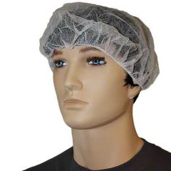 BOUFFANT CAP 21"" WHITE 10/100