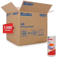 L40 WYPALL WIPER ROLL 11x10.4 WHITE 24/70