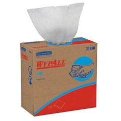 X60 WYPALL POP-UP WIPER 9.1x16.8 WHITE 10/126