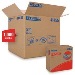 X70 WYPALL POP-UP WIPER 9.1x16.8 WHITE 10/100