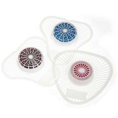 URINAL SCREEN + BLOCK RED CLOVER TEA 12/CS