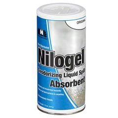 NILOGEL SPILL ABSORBANT POWDER FOR VOMIT ORIGINAL SCENT DEODORANT 6/12oz